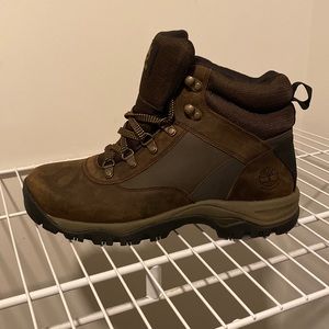 Brand new timberland keels ridge waterproof mid hiker Md brown full grain